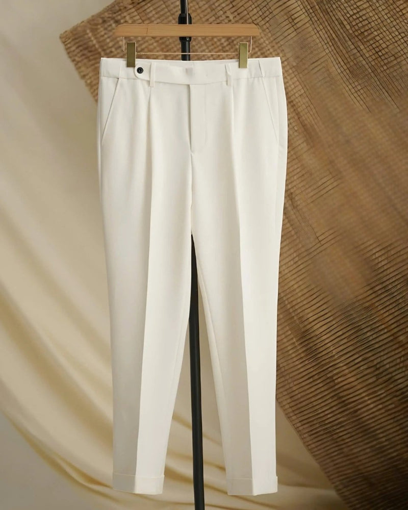 Premium Classic Elastic Trousers - Covent & Co