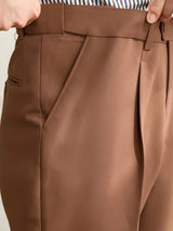 Premium Classic Elastic Trousers - Covent & Co