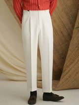 Premium Classic Elastic Trousers - Covent & Co
