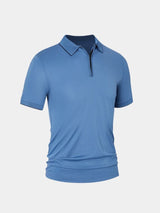 Regis Quarter Zip Polo – Covent & Co
