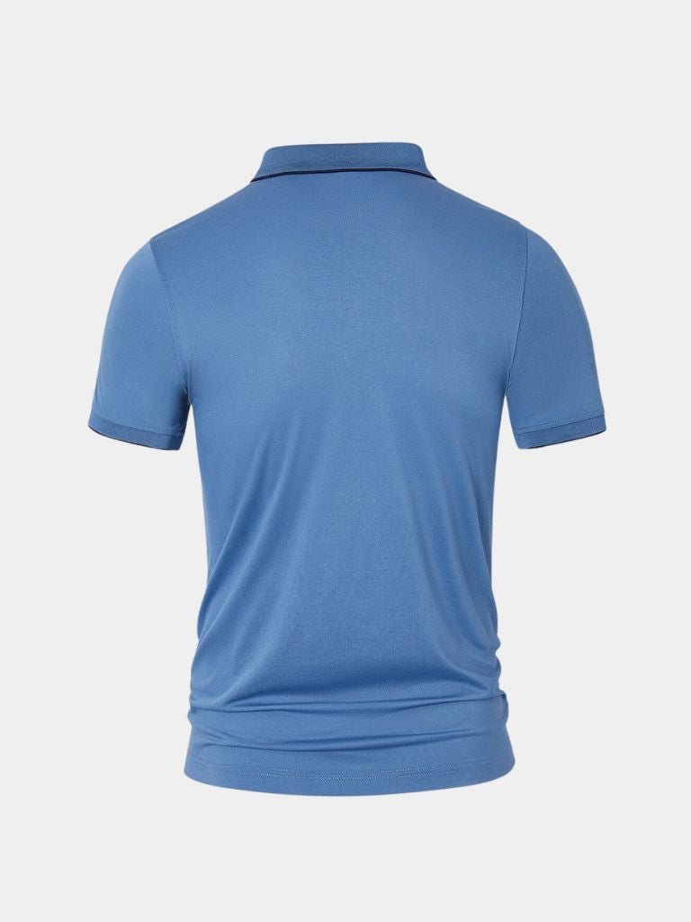 Regis Quarter Zip Polo – Covent & Co