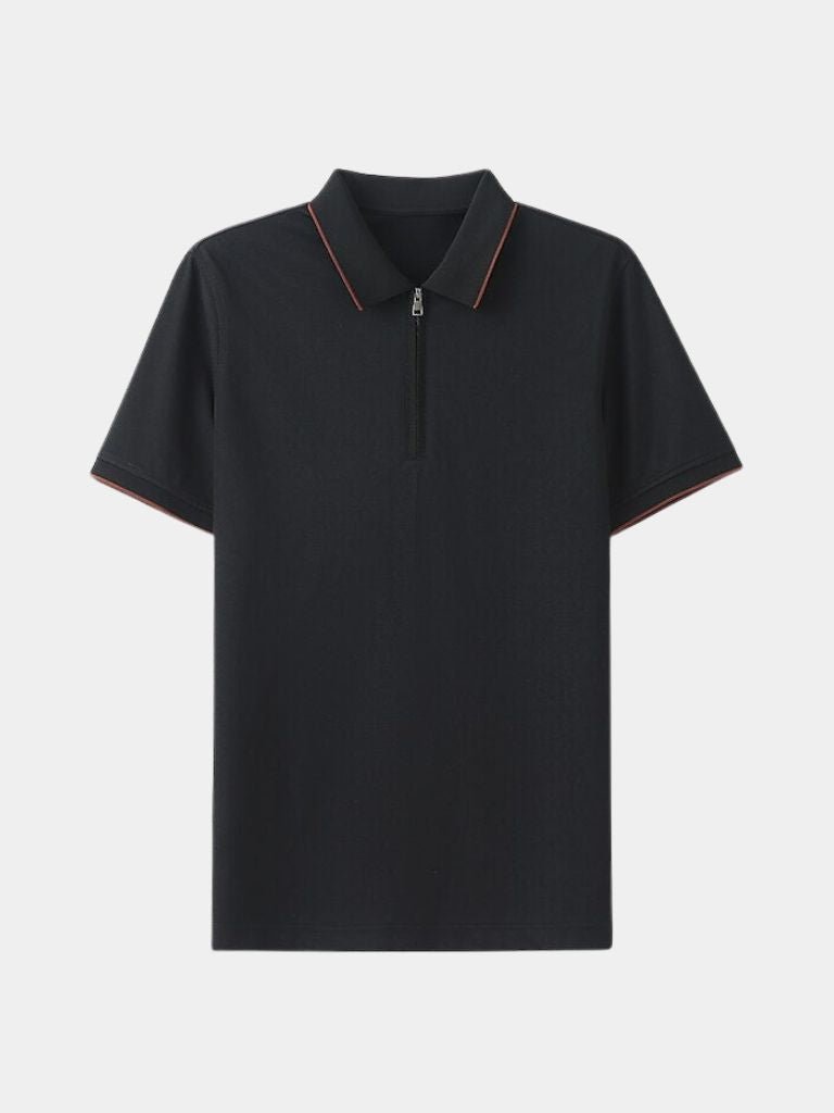 Regis Quarter Zip Polo – Covent & Co