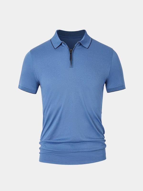 Regis Quarter Zip Polo – Covent & Co