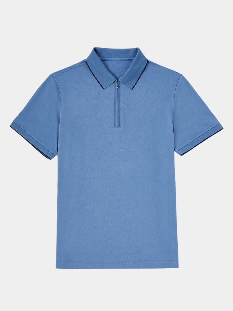 Regis Quarter Zip Polo – Covent & Co