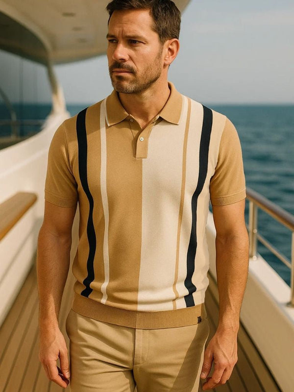 Retro Stripe Polo – Covent & Co