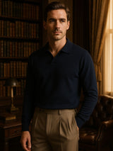Royal Comfort Long Sleeve Polo - Covent & Co