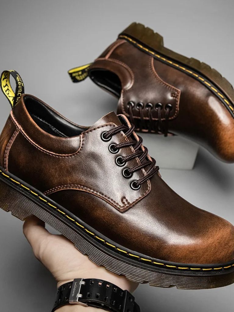 Rustic Sole Men's Boots - Covent & Co
