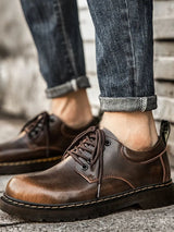 Rustic Sole Men's Boots - Covent & Co