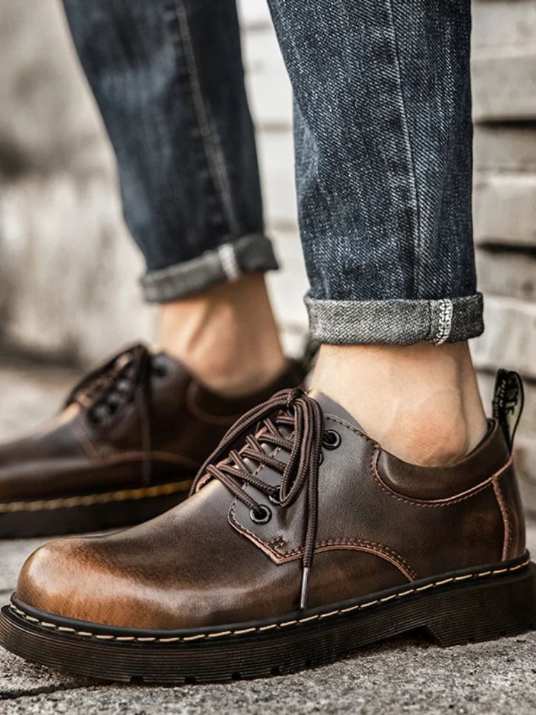 Rustic Sole Men's Boots - Covent & Co