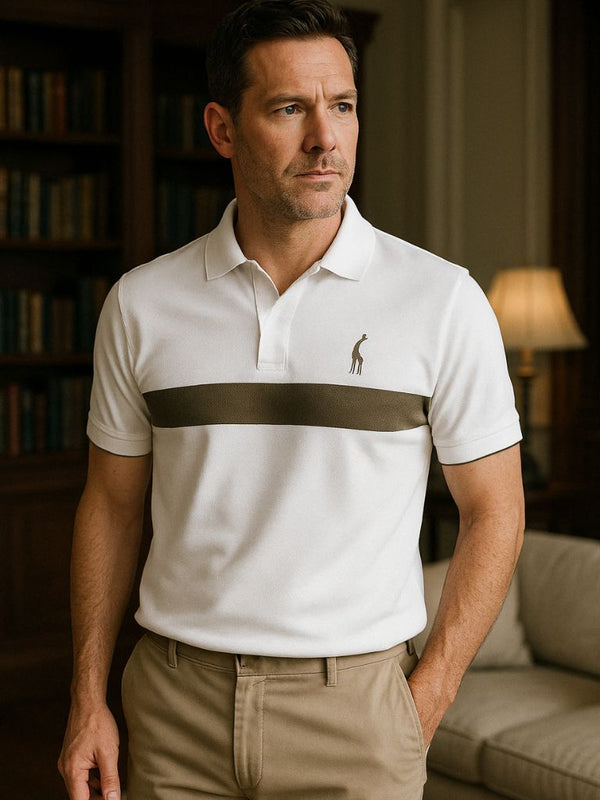Savanna Stripe Polo – Covent & Co
