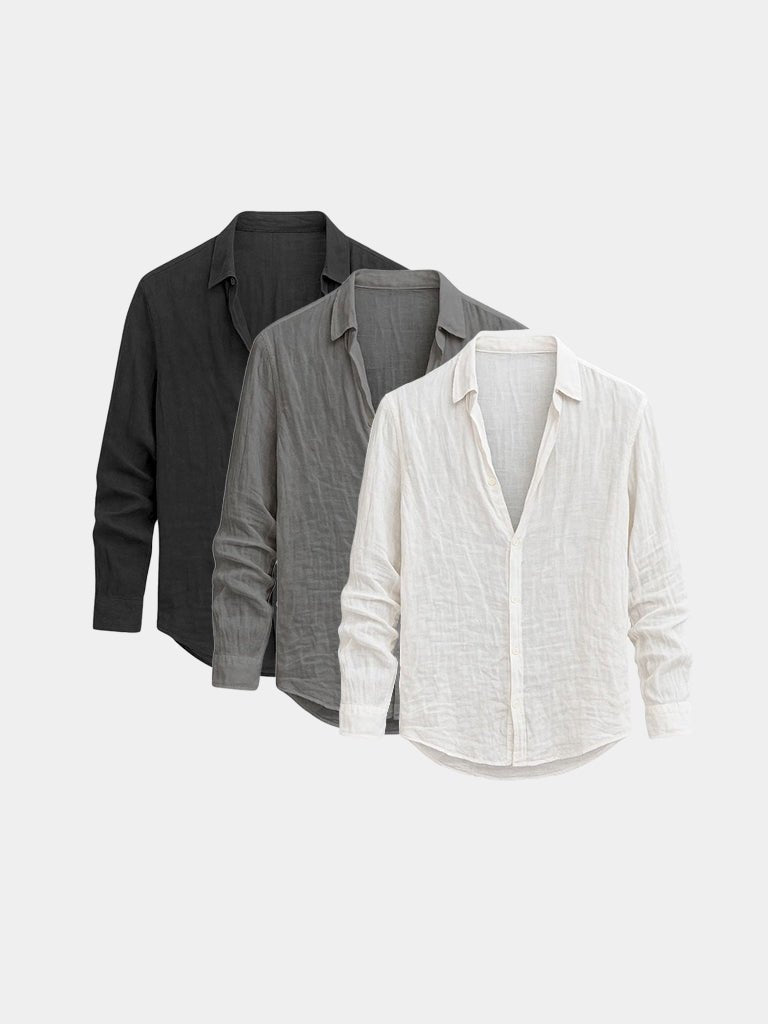 [SPECIAL PACK] Linen Reverie Summer Shirt - Covent & Co