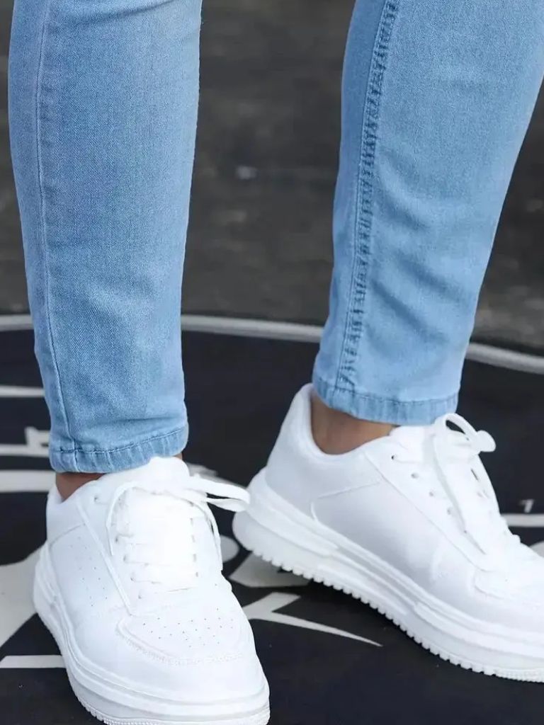 Stretchy Skinny Denim Jeans Trousers - Covent & Co