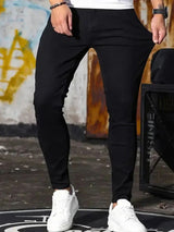 Stretchy Skinny Denim Jeans Trousers - Covent & Co