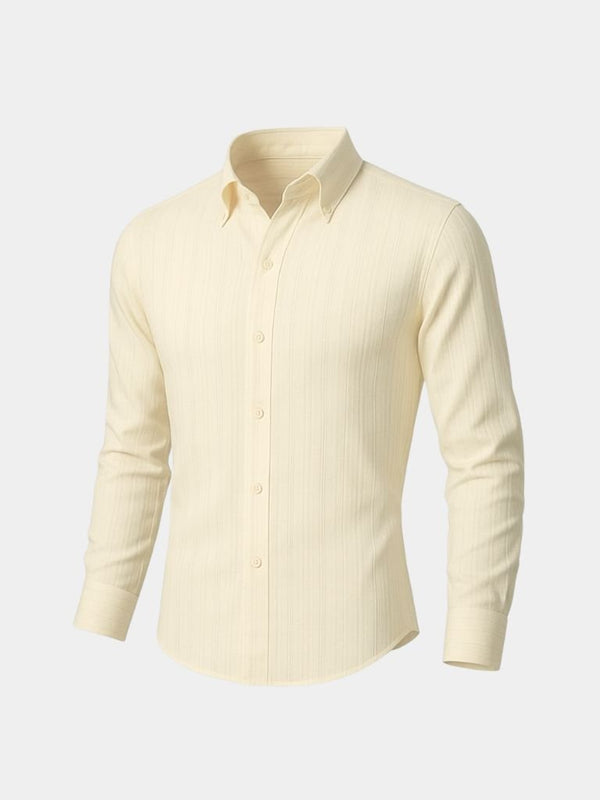 Striped Button Down Seersucker Shirt - Covent & Co