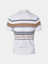 Sunset Stripe Polo – Covent & Co