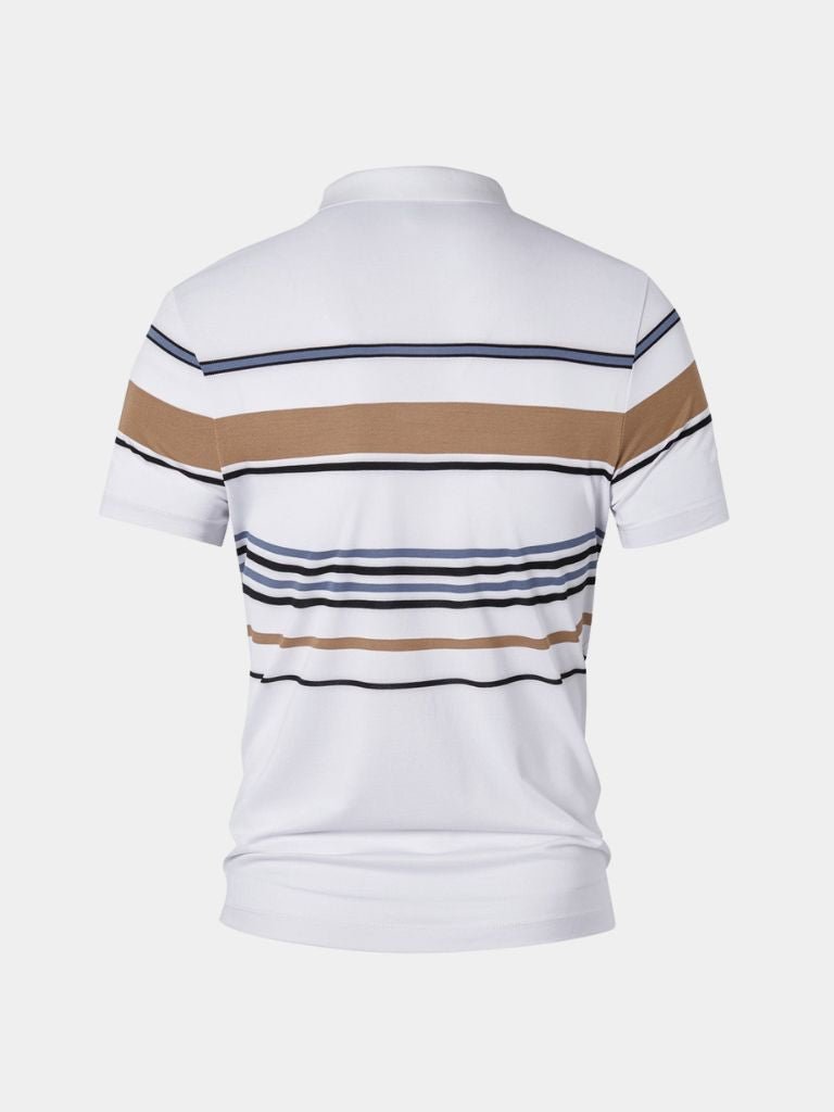 Sunset Stripe Polo – Covent & Co