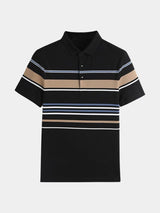 Sunset Stripe Polo – Covent & Co