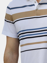 Sunset Stripe Polo – Covent & Co