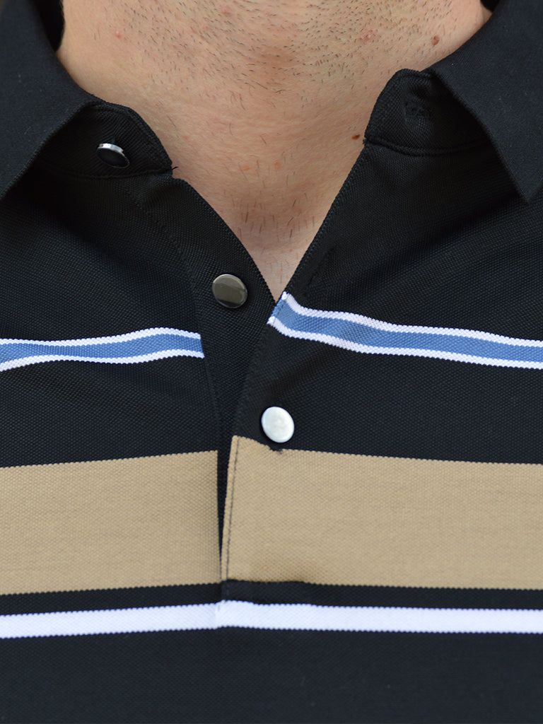 Sunset Stripe Polo – Covent & Co