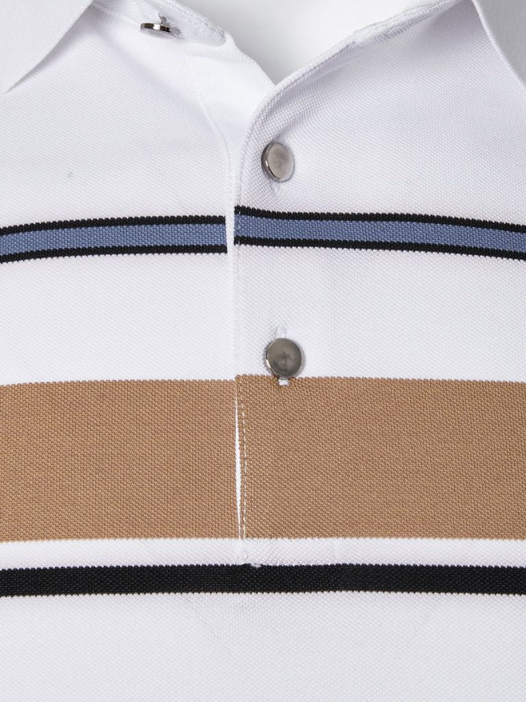 Sunset Stripe Polo – Covent & Co