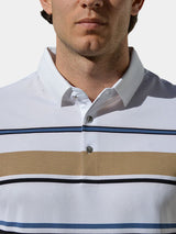 Sunset Stripe Polo – Covent & Co