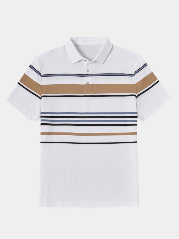 Sunset Stripe Polo – Covent & Co