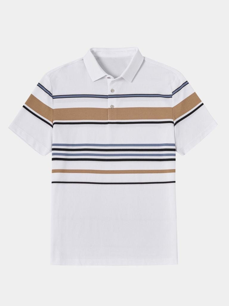 Sunset Stripe Polo – Covent & Co