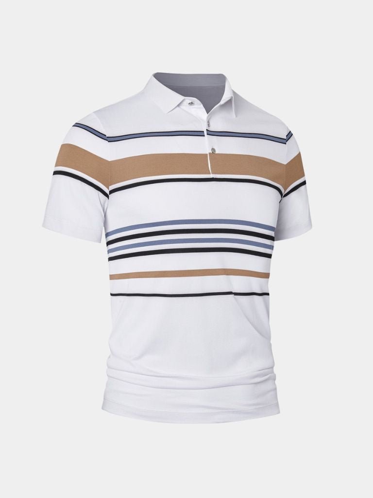 Sunset Stripe Polo – Covent & Co