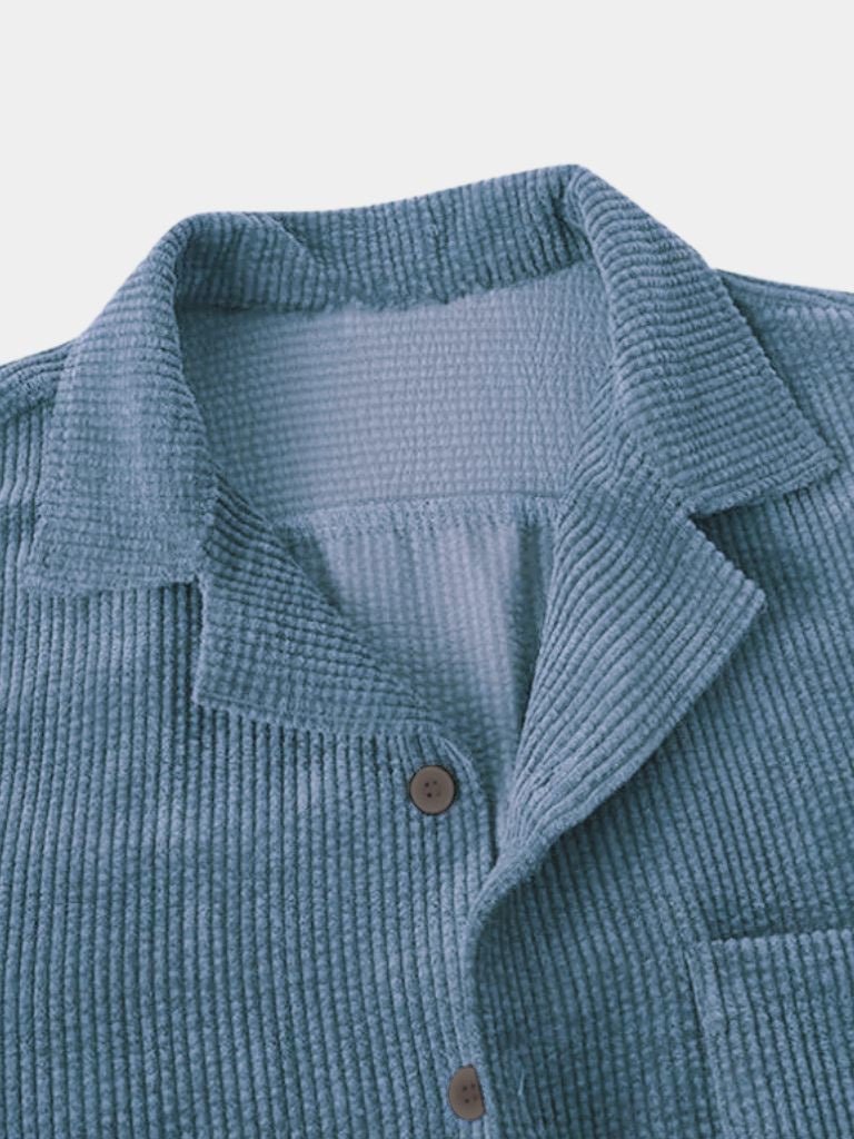 Textured Short Sleeve Shirt - Covent & Co