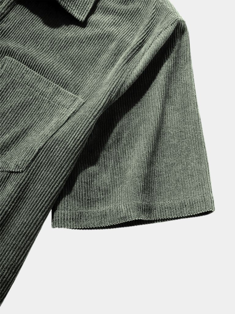Textured Short Sleeve Shirt - Covent & Co
