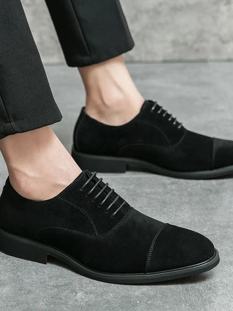 Velvet Monarch Derby Shoes - Covent & Co