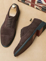 Velvet Monarch Derby Shoes - Covent & Co