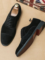 Velvet Monarch Derby Shoes - Covent & Co
