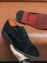 Velvet Monarch Derby Shoes - Covent & Co