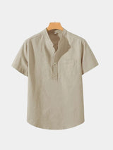 White Wellspring Linen T-Shirt – Covent & Co