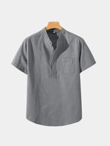 White Wellspring Linen T-Shirt – Covent & Co