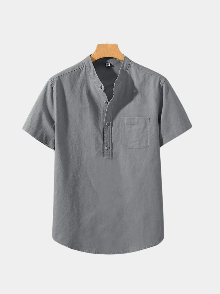 White Wellspring Linen T-Shirt – Covent & Co