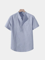 White Wellspring Linen T-Shirt – Covent & Co